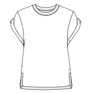Fashion sewing patterns for MEN T-Shirts T-shirt 3077